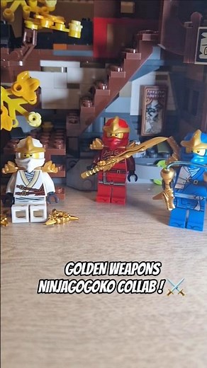 🔥 LEGO NINJAGO DRAGONS RISING SAISON 4 ANNIVERSAIRE 15 ANS MINIFIGS ⚔️ GOLDEN WEAPONS ! COLLAB 😍