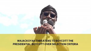 23K views · 353 reactions | Roots Party Presidential candidate George Wajakoya has threatened to boycott the presidential debate slated for Tuesday over the selection criteria which he said were biased and meant to isolate other candidates. | The Star, Kenya | Facebook