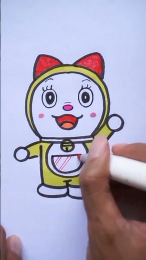 Draw Doraemon | Dorami #art #doraemon
