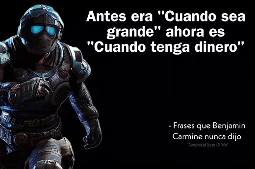 Frases que Benjamin Carmine nunca dijo #gears #xbox #gearsofwar #xbox360