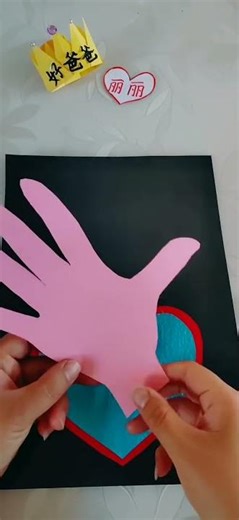 Amazing DIY 3D Thumbs-Up Greeting Card ❤️ | Creative Handmade Gift #ArtAndCraft #diy