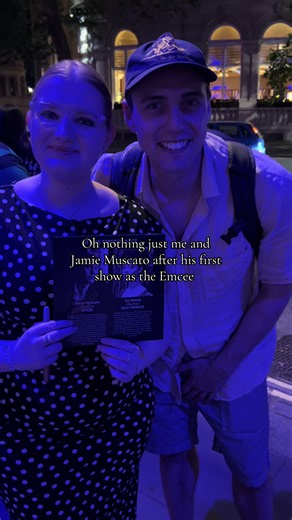Jamie Muscato's Cabaret Emcee Debut