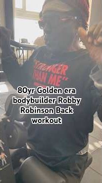 Robby Robinson teaching how to do Back workout #fitnessjourney