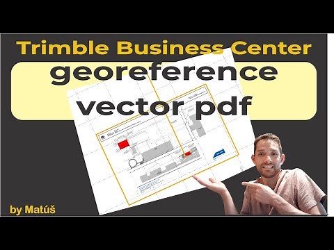 Trimble Business Center georeference pdg/image