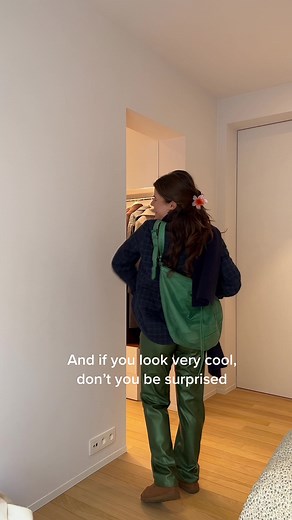 Showcasing Green Metallic Pants with Stylish Outfits