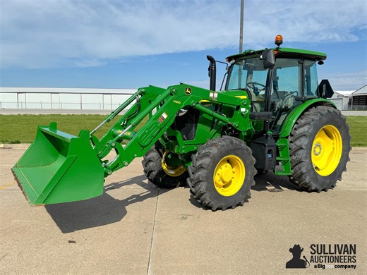 2022 John Deere 6105E MFWD Tractor W/Loader | Agriculture