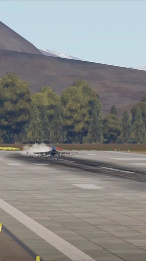 11K views · 4.1K reactions | Fighter Jet Lands Hard — Sparks Fly in Epic Runway Moment! | Eisuturo | Facebook