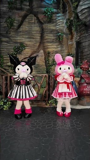 Let's dance together♪ #MyMelody #Kuromi #Puro35thAnniversary [Official]