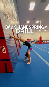 5K views | Back handspring progressions  Every strong back...