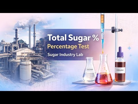 Total Sugar Percentage Test | Sugar Industry Lab Test Explained | Sugar industry