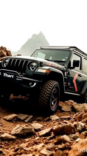 🤫😱😎🚘🚗#car modifai #viralshots #thar lover#offroding