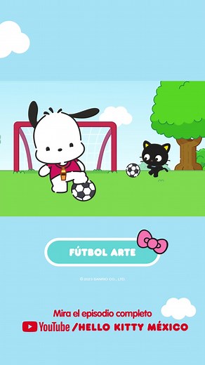 Pochacco está enseñando a Hello Kitty y sus amigos a jugar al fútbol. A todos les encantan los ejercicios y se divierten. A Cinnamoroll, por otro lado, no le gusta la acción trepidante del juego. ¡Pero el entrenador Pochacco tiene una idea! ¡Mira y descubre cómo Pochacco entrena melódicamente a Cinnamoroll! Mira el video completo en el canal de YouTube de Hello Kitty México: https://youtu.be/HwbE-4gYB-U | Hello Kitty México