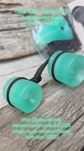 Sj Kelly | Link.. https://ducksunlimited.myeventscenter.com/event/2026-Villages-Ducks-Unlimited-Chapter-Youth-Hunt-120123 Thats the link above ....... | Instagram