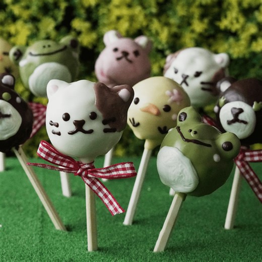 Animal Hotcake Pops