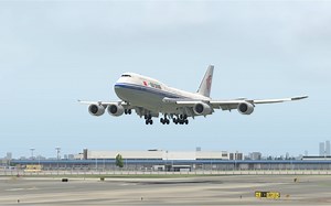 Xplane11 SSG B747-8v2.5.1初测：纽约肯尼迪国际机场04L-13L起降，涂装：中国国航B747-89L