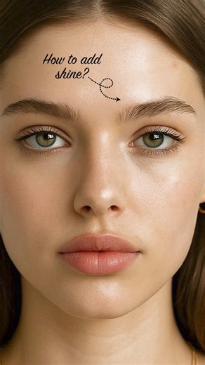 How to add shine to the skin using Photoshop #shorts