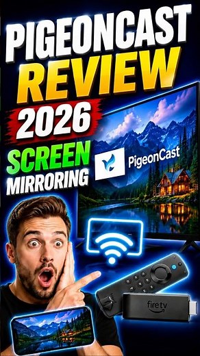PigeonCast 2026: Mirror iPhone & Android to Firestick in Seconds! 🚀