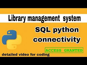 Detailed video of library management system ||Computer science project|| Library management system