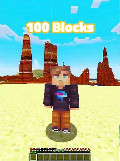 Minecraft How High Can You Fall...🤯 (World's Smallest Violin) #minecraft #shorts