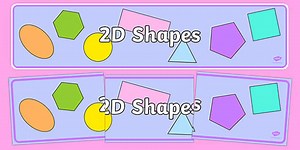 2D Shape Banner
