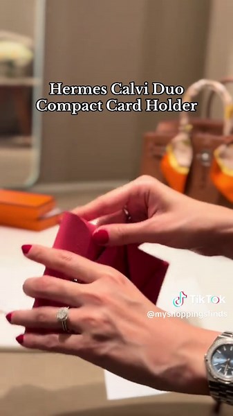 Hermes Calvi Duo Compact Card Holder Review