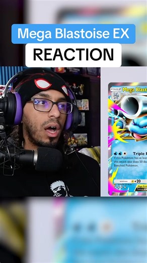 Mega Blastoise EX Reaction💦