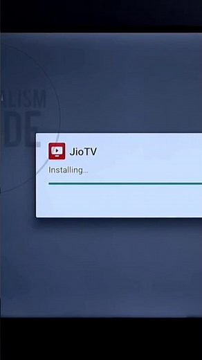 How to Install Jio TV app on Android TV 😎| Jio TV on Smart TV #shorts #jiotv