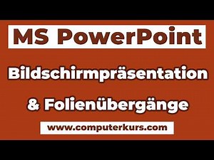 🎬 PowerPoint screen presentation & slide transitions – How to impress your audience!
