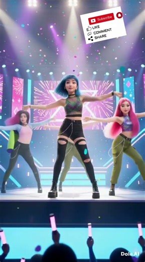 Huntrix dance live #kpop #huntrix #kpopdemonhuntersnetflix #kpopdemonhunters