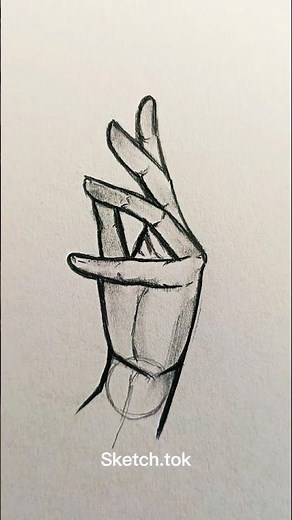 How to draw Hands ⭐Tutorial⭐ #drawing #tutorial #sketch #art #artist #howtodraw