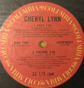 Cheryl Lynn - Encore / Free