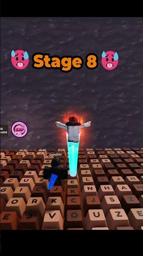 World 1 Stage 12 Maze Boss is Noob 💀😱 +1 Speed Keyboard Escape Roblox
