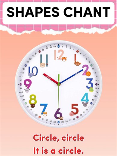 Shapes Chant for Preschoolers: Circle, Triangle, Square