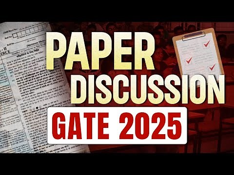 GATE Physics 2025 Paper Discussion | All Most Important Questions & Answers Cover | IFAS