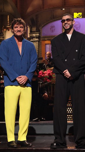 Pedro Pascal joining Bad Bunny for his SNL monologue is so iconic 🤣🫶 | MTV UK