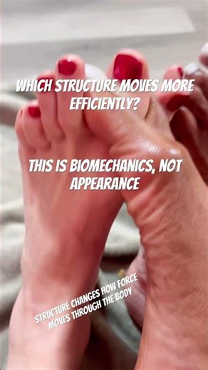 Why no two feet move the same