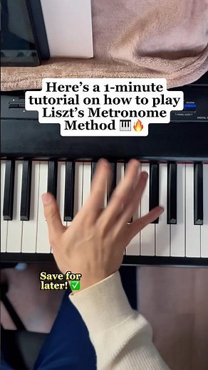 How to Play Liszt’s Hungarian Rhapsody No. 2 Friska Opening 🎹 1-Minute Piano Tutorial #pianolesson