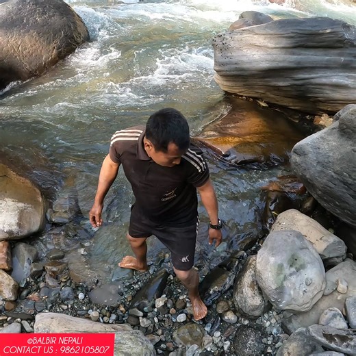खोलामा ढुङ्गा पल्टाउँदा सुन भेटेपछि सबै च कि त रोल्पामा सुन खोज्नेको भिड हेर्नुहोस || Gold Mine Discovered In Rolpa | BalBir Nepali