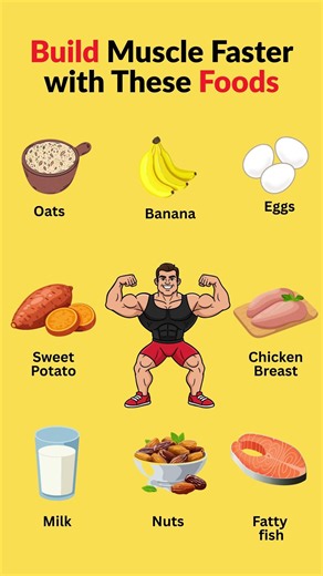 12 High Protein Foods For Muscle Gain 💪 | Build Lean Muscle Naturally