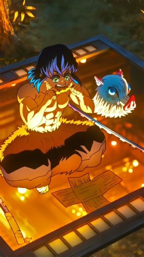 Inosuke falling in the infinity castle. inosuke edit #anime #animeedit #inosuke #demonslayer