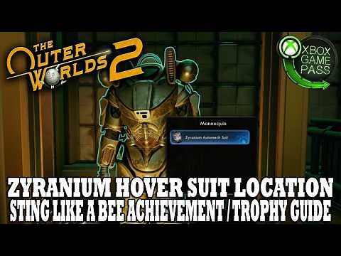 Outer Worlds 2 Guide | How To Get Zyranium Hover Suit | Sting Like A Bee Achievement Guide