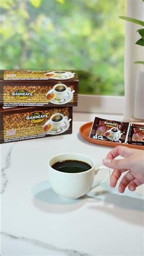 When coffee meets Ganoderma, wellness begins.☕️#ganoexcel #ganoderma_lucidum