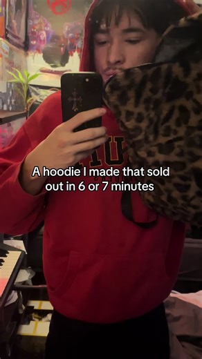 Hoodie that sold out in 6 7 minutes 😛 Merry Christmas everyone #fashion #streetwear #clothingbrand #shopping #christmas