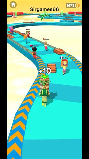 Winner ! SHORTCUT RUN ! #shortsvideo #shorts #games #part61