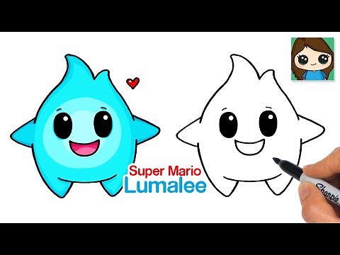 How to Draw Lumalee | The Super Mario Bros. Movie