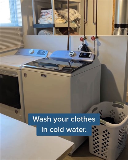 15K views · 76 reactions | Washing laundry in cold water cuts the...