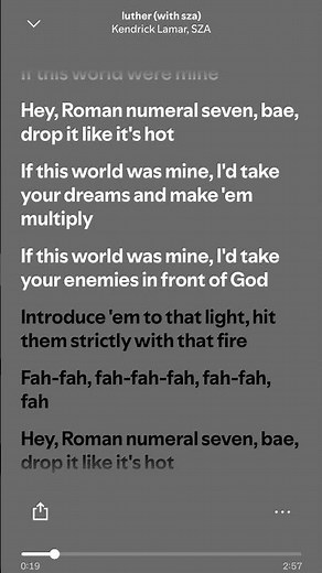 Kendrick Lamar, SZA - luther (Lyrics) #lyrics #kendricklamar #sza #luther