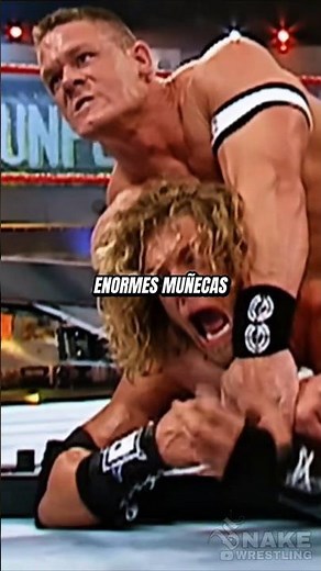 Jonh Cena NOQUEÓ a Edge REALMENTE ☠️ | #wwe #wweespañol #wrestling