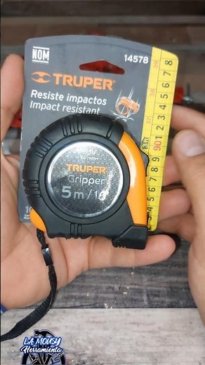 Cinta Metrica o Flexometro Truper FH-5M 🔥 con Impresión a Doble Cara, para Más Placer! 😏😏😏 #truper