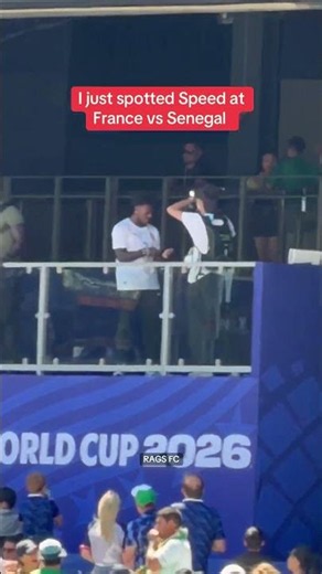 Speed at France vs Senegal #worldcup #france #senegal #ishowspeed #speed